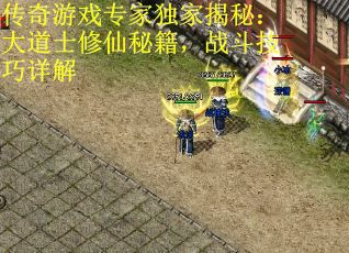 传奇游戏专家独家揭秘：大道士修仙秘籍，战斗技巧详解