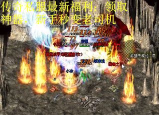 传奇私服最新福利：领取神器，新手秒变老司机