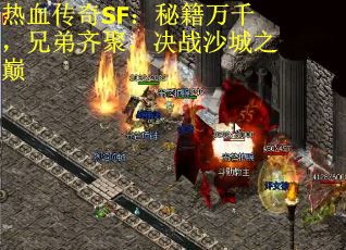 热血传奇SF：秘籍万千，兄弟齐聚，决战沙城之巅