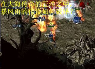 在大海传奇的汪洋之中，暴风雨的传说如何破译？