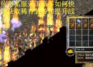 传奇私服天下新手如何快速获取稀有装备与提升战力？