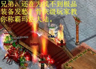 兄弟，还在为找不到极品装备发愁？骨灰级玩家教你称霸玛法大陆。