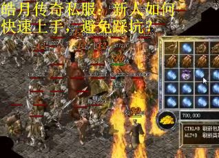 皓月传奇私服：新人如何快速上手，避免踩坑？