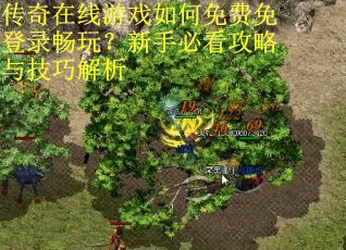 传奇在线游戏如何免费免登录畅玩？新手必看攻略与技巧解析