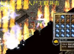 如何高效进入尸王殿并击败尸王？