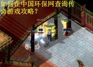 如何在中国环保网查询传奇游戏攻略？