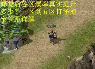 修复后各区爆率真实提升多少?一区到五区打怪掉宝差距详解 修复后各区爆率真实提升多少?一区到五区打怪掉宝差距详解