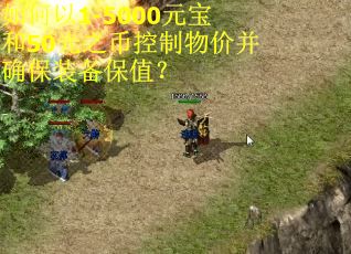 如何以1-5000元宝和50光之币控制物价并确保装备保值? 如何以1-5000元宝和50光之币控制物价并确保装备保值?