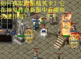 如何获取跨服精英卡？它在神鬼传奇新服中有哪些关键作用？