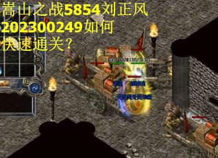 嵩山之战5854刘正风202300249如何快速通关？