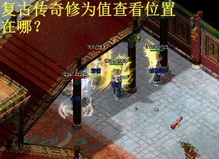 复古传奇修为值查看位置在哪？